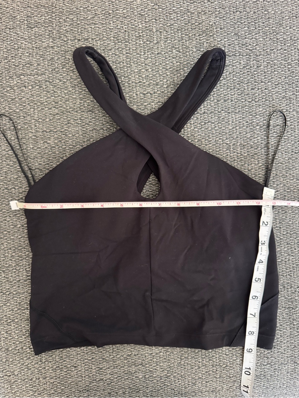 Black Crisscross Sports Bra Top - Women Intimates & Sleepwear